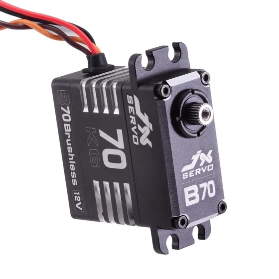 JX B70 72KG 12V High Torque Full Metal Shell Metal Gear Brushless Servo RC Car Truck Robot Helicopter Drone SAVOX SB2290SG Model